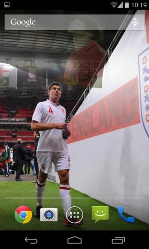 3D Steven Gerrard Wallpaper截图4