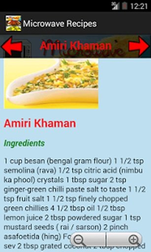 Delicious Microwave Recipes截图3