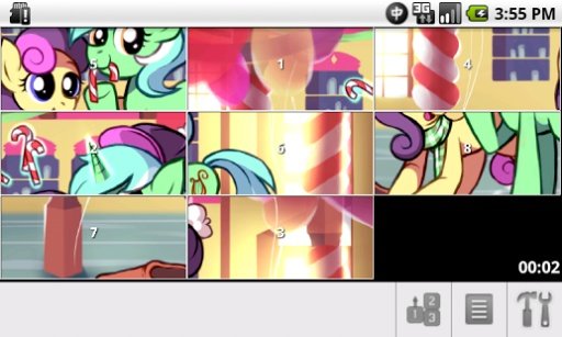 Little Pony Slide Puzzle截图4