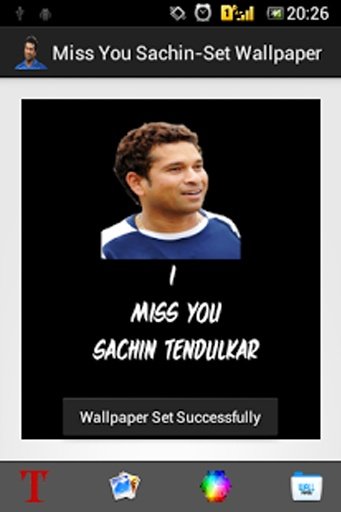 Sachin-Miss You -Set Wallpaper截图8