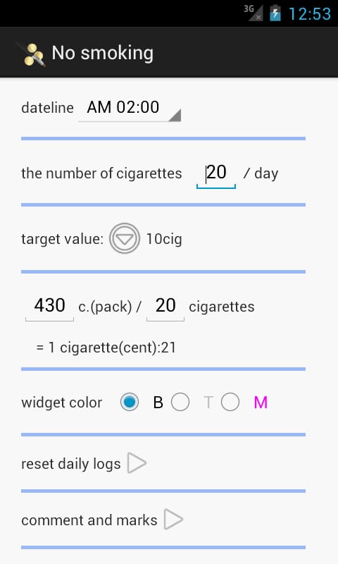 No smoking widget (MAY S...截图5