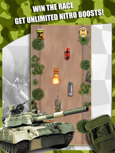 Army Truck Road rage race截图5