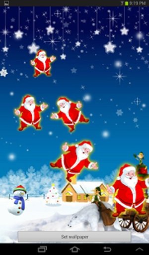 Dancing Santa Wallpaper截图9