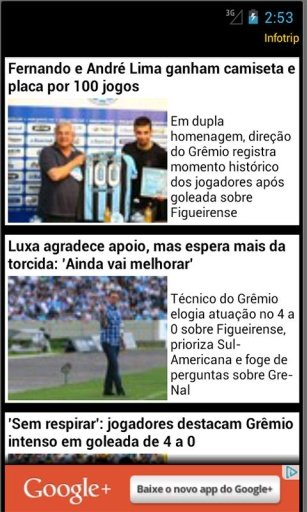 Gremio app n&atilde;o oficial截图3