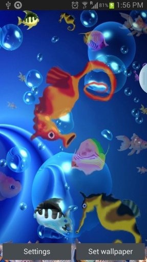 Koi Fish Live Wallpaper截图4