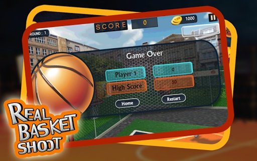 Real Basket Shoot截图2