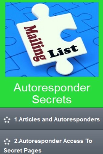 Autoresponder Secrets截图4