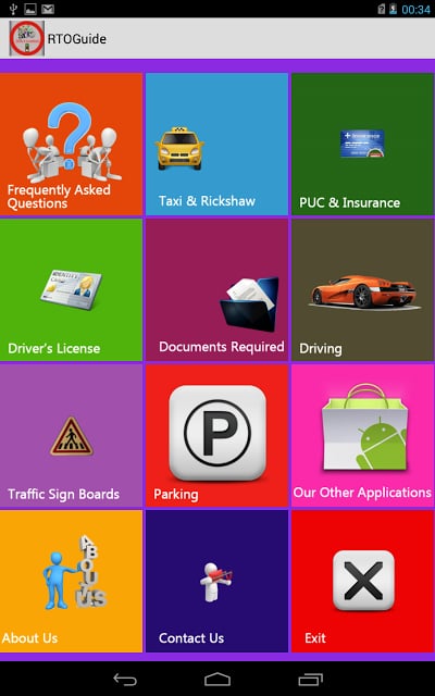 RTO - Traffic rules Guide Book截图2