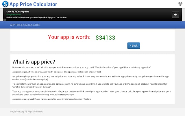 App Price Calculator截图6