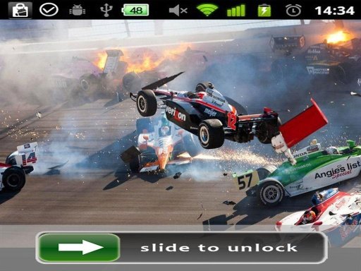 2014 F1 Racing Lock Screen Wallpaper截图7