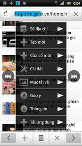 Vina Browser @Tr&igrave;nh Duyệt Việt截图10