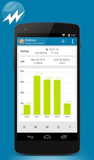 Wattson, Daily Energy Analyzer截图7