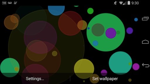 Bouncing Bubble Live Wallpaper截图4