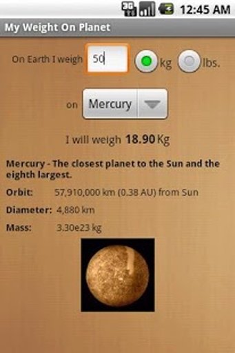 My Weight On Planet截图4