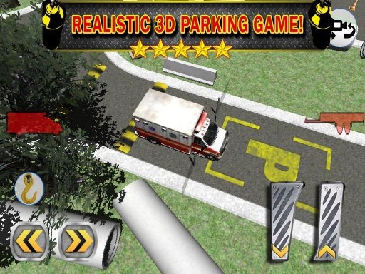 Real Ambulance Truck Parking 2截图1