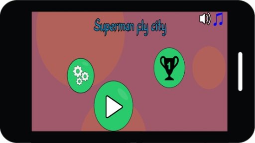 Superman fly city截图3