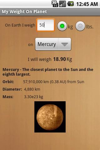 My Weight On Planet截图1