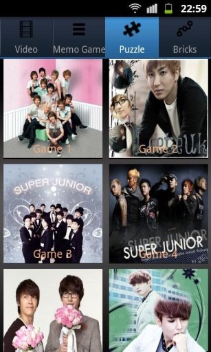 Super Junior Fans Mini Games截图4