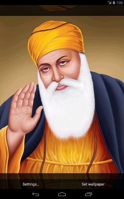 Satnam Waheguru Ji 3D LWP截图4