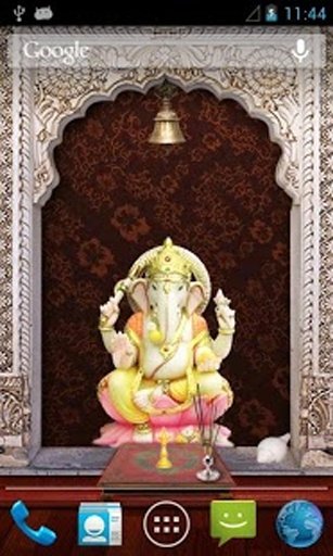 Ganesha Ji Temple 3d Lwp截图9