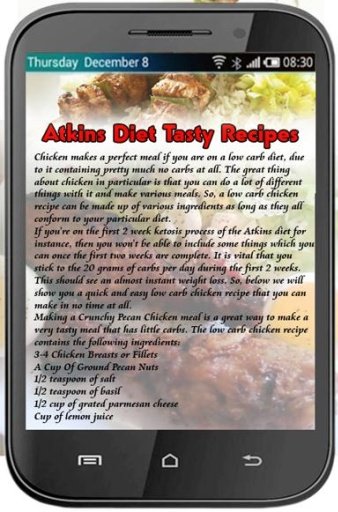 Atkins Diet Tasty Recipes截图3