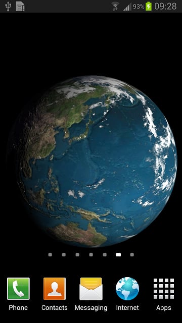 Earth Live Wallpaper 3d截图3