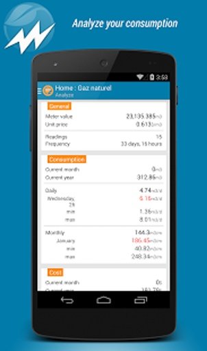 Wattson, Daily Energy Analyzer截图4