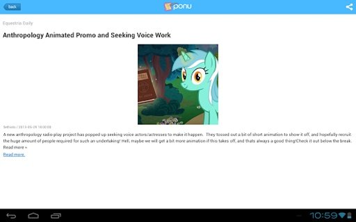 Ponu News (My Little Pony)截图9