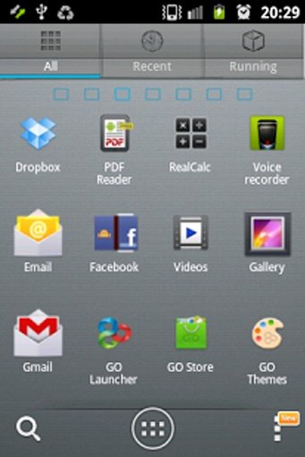 Jelly Bean Theme Go Launcher截图3