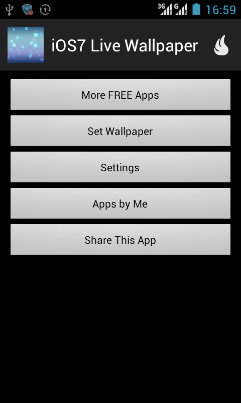 OS7 Parallax Live Wallpaper截图5