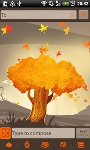 GOSMS Autumn Theme截图1