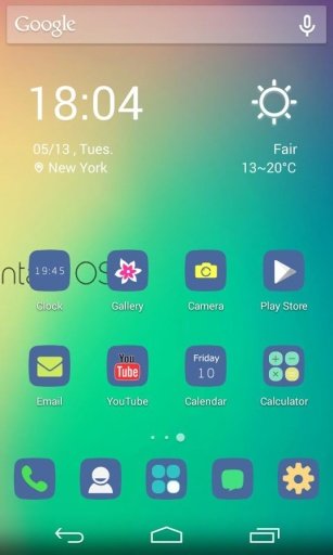 Blue - Solo Launcher Theme截图5