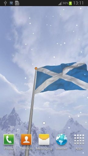 Real Scotland Flag Live Wall截图2