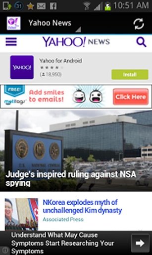 Yahoo News Faster截图5