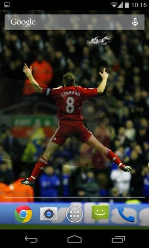 3D Steven Gerrard Wallpaper截图5