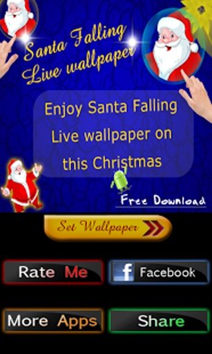 Dancing Santa Wallpaper截图7