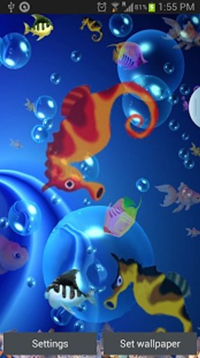 Koi Fish Live Wallpaper截图2