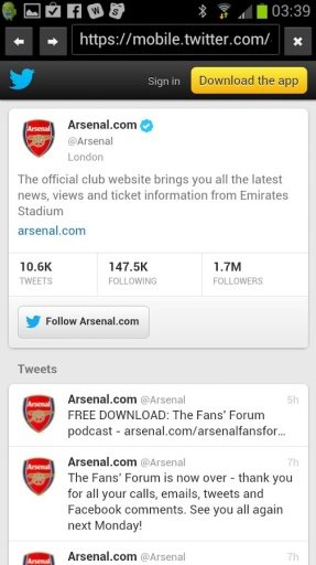 Fc Arsenal News.截图2