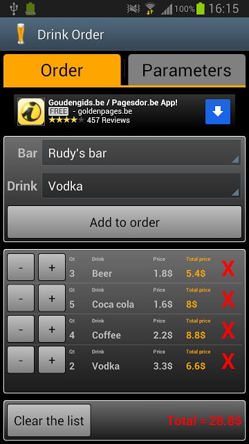 My Bar Drink Order截图2