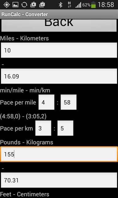 RunCalc - Running Calculator截图7