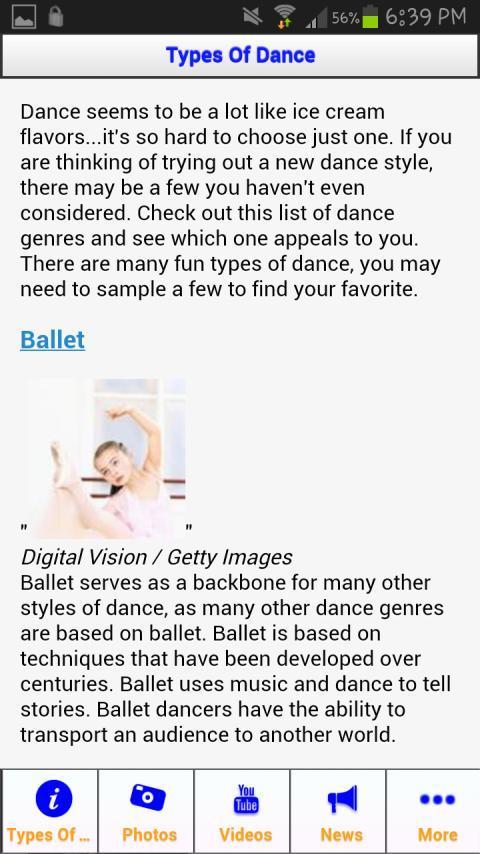Types Of Dance NEW截图3