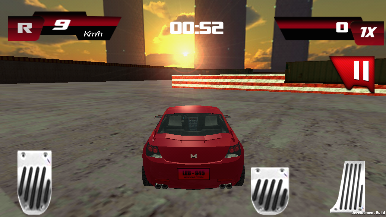 X Car Drift Red Racer截图3