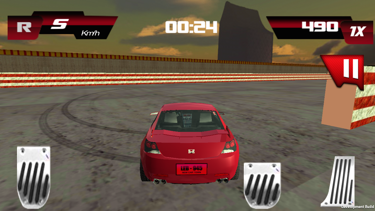 X Car Drift Red Racer截图4