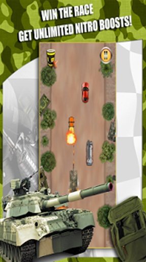 Army Truck Road rage race截图6