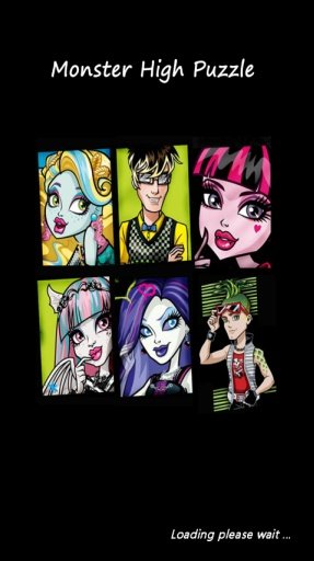 Monster High Puzzle Free截图10