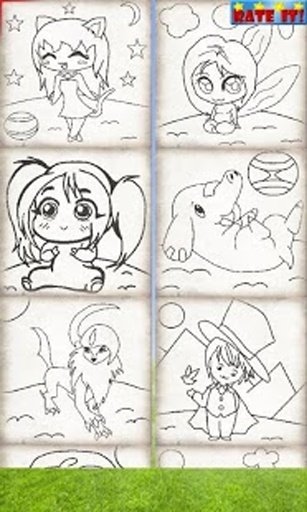 Coloring Game Anime截图8