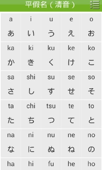 日语音标学习截图2