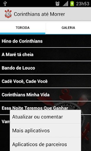 Corinthians at&eacute; Morrer截图9