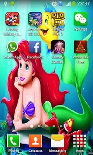 Mermaid Princes HD LWP截图5