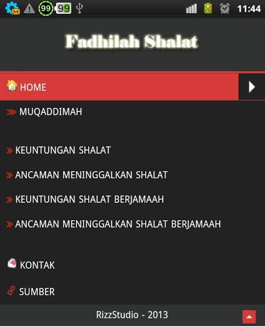 Keutamaan Shalat 5 Waktu截图1